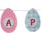 70&#x22; Pastel Patterned Happy Easter Hanging Banner
